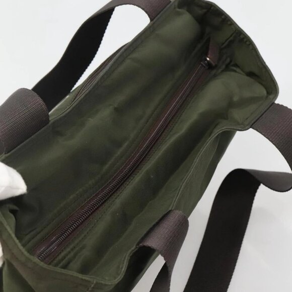 PRADA Tote Bag Nylon Khaki Auth BA3622 - Picture 6 of 16